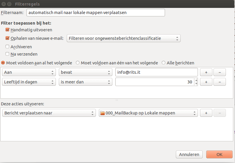 Thunderbird regelstoepassen stap 3